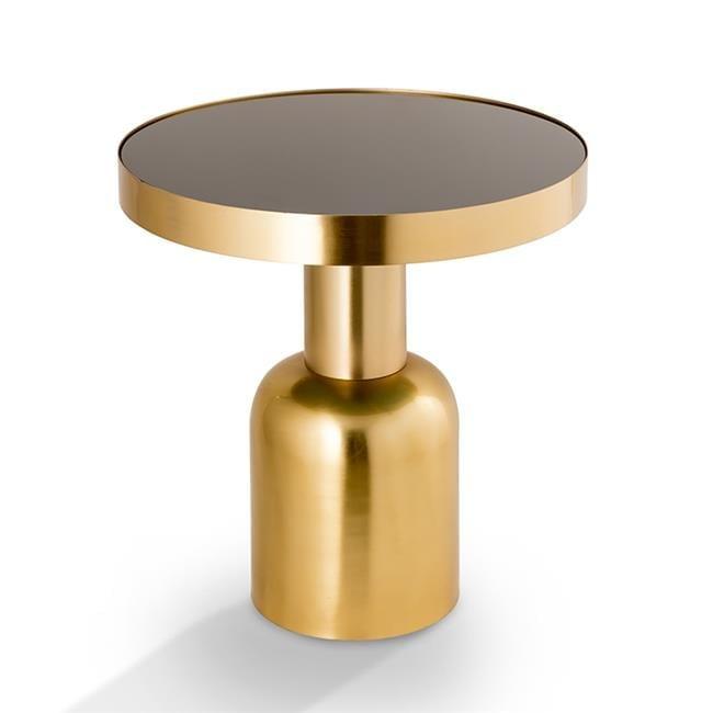 SPI Home 53001 20 x 19.50 x 19.50 in. Golden Finish Pillar End Table