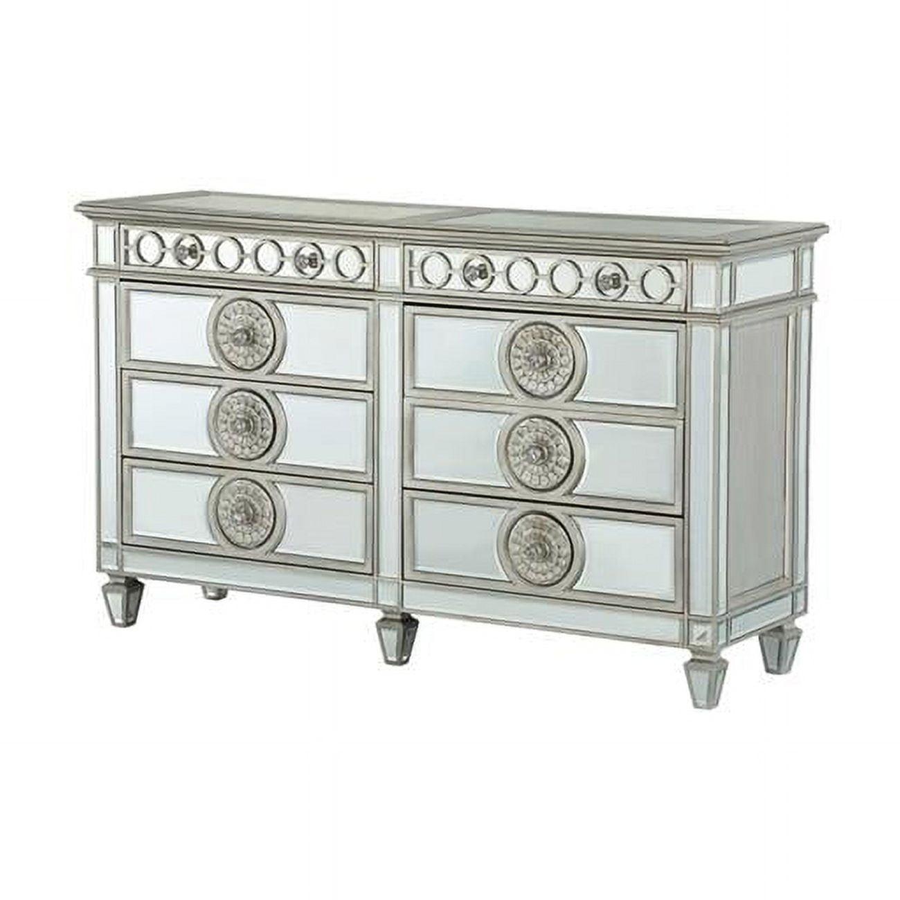 Acme Furniture Varian Dresser, Mirrored