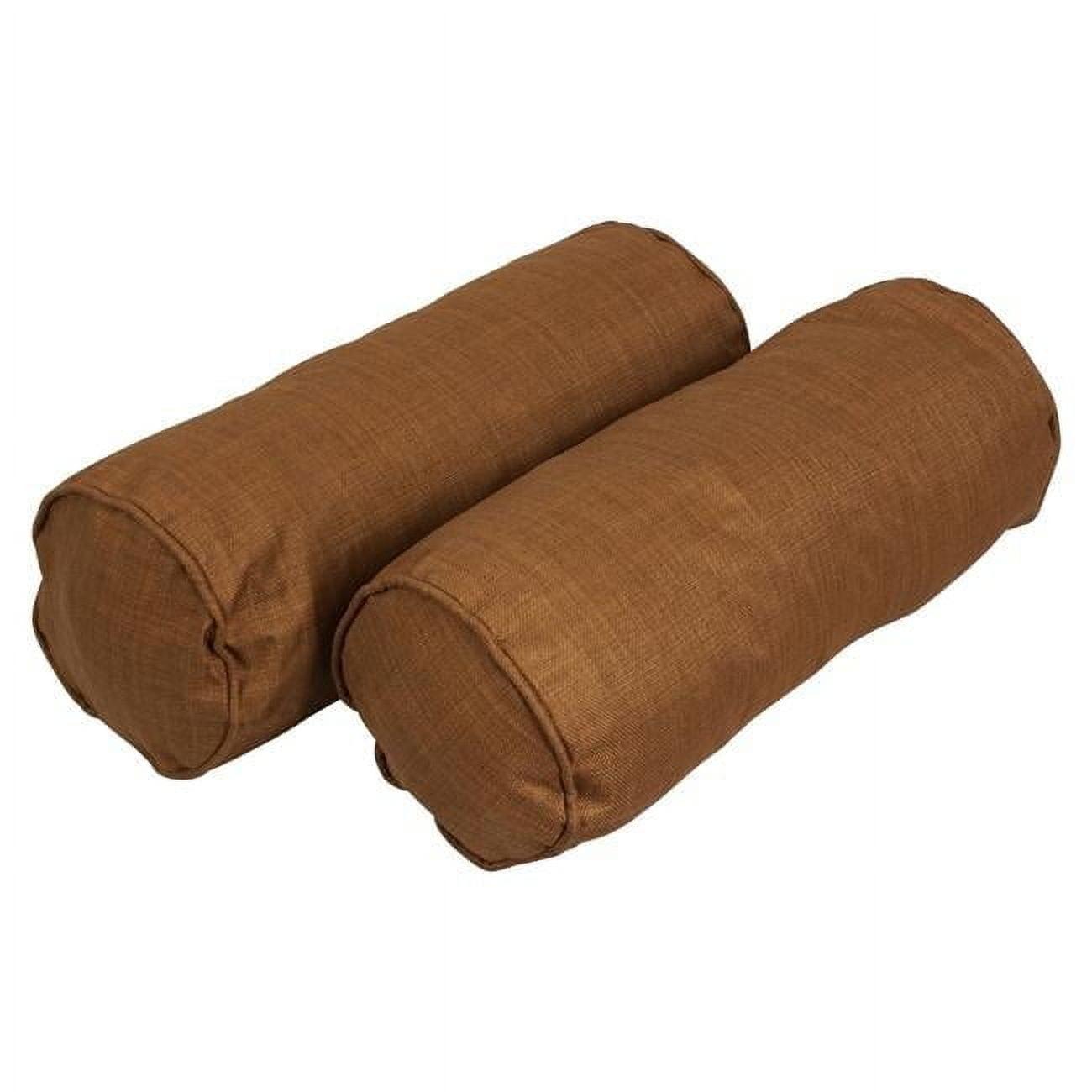 Blazing Needles Outdoor Throw Pillows Paprika