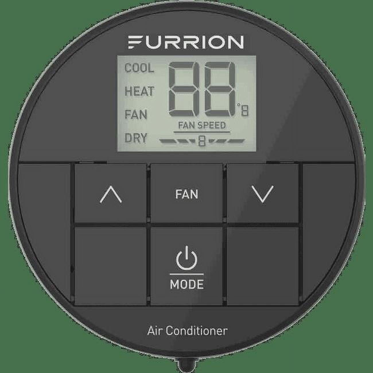 Furrion 2021130946 Enhanced Single Zone Basic Backlit with 2 Fan Speeds, Black