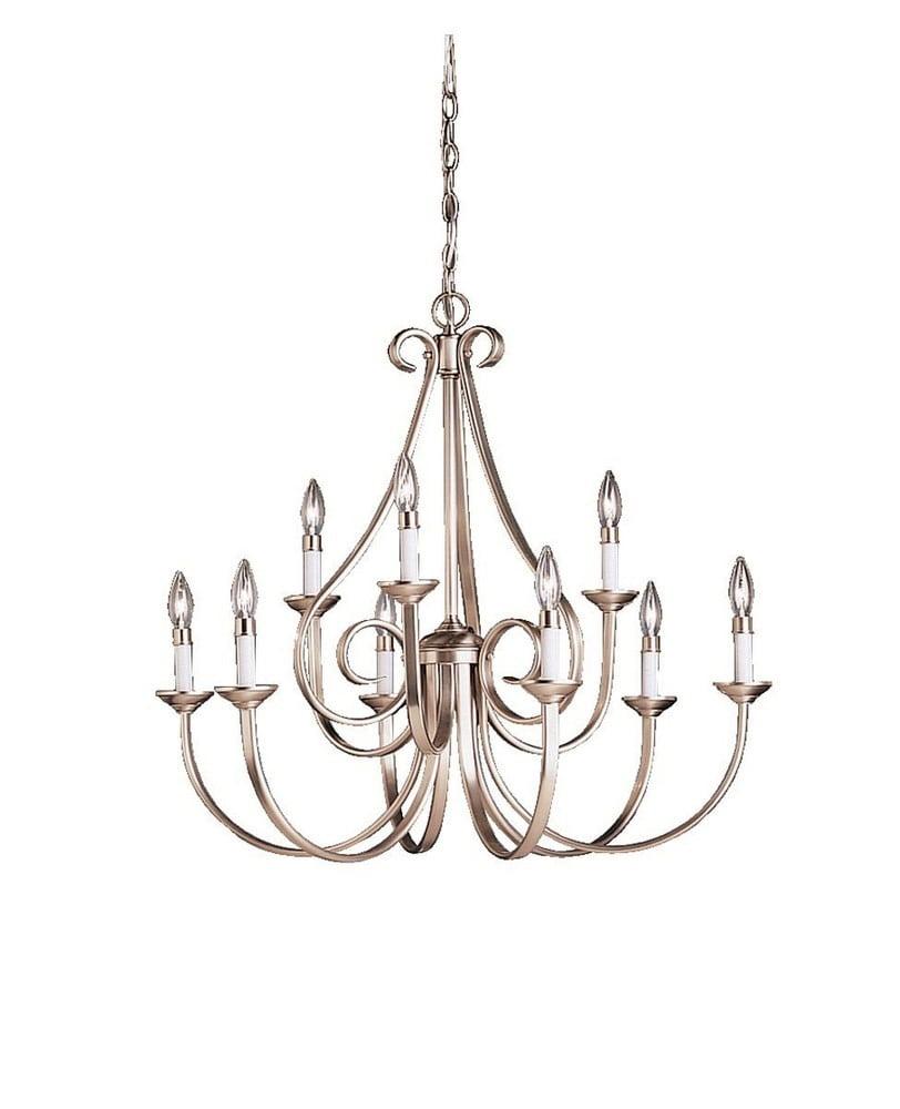 Dover 9 - Light Dimmable Classic / Traditional Chandelier