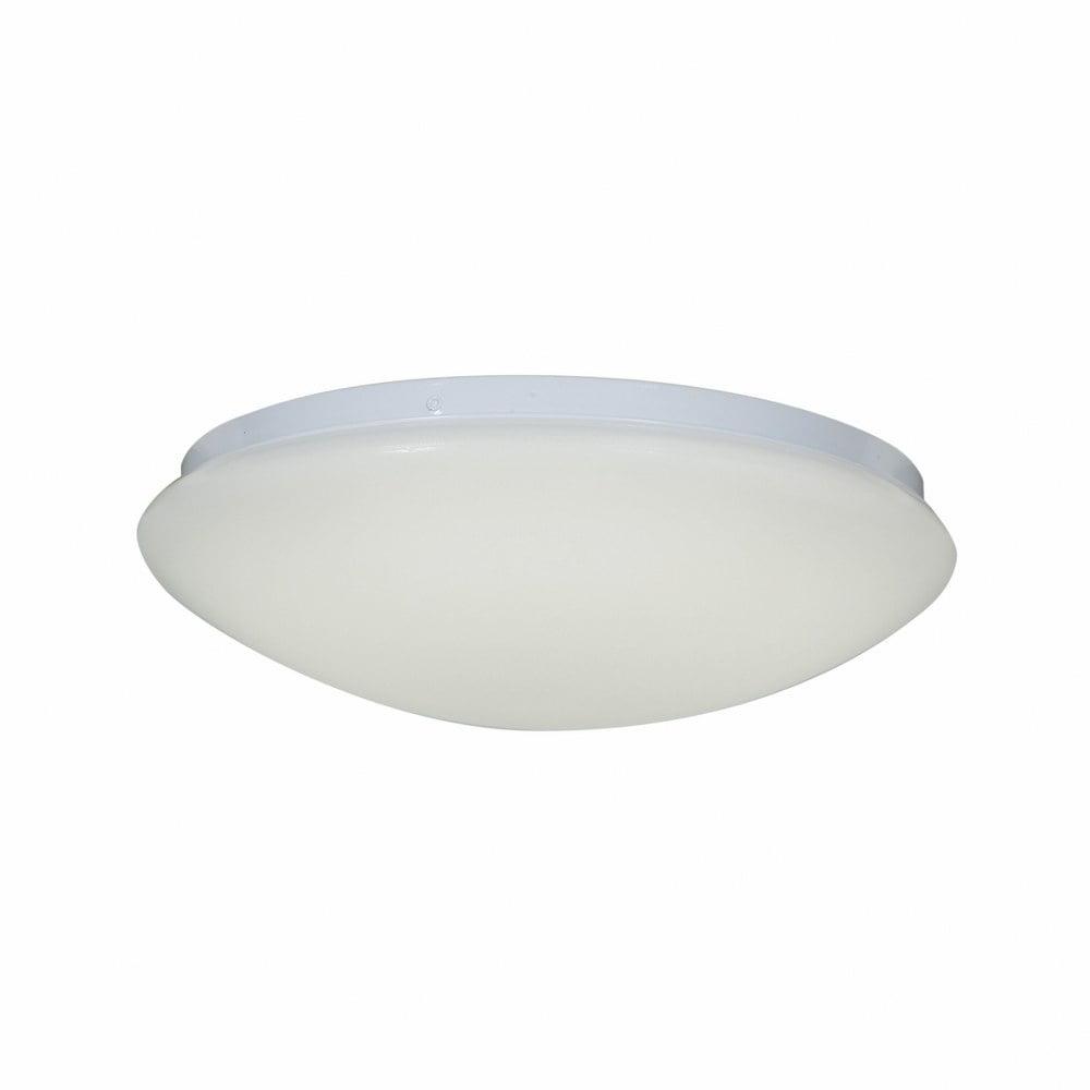 20780LEDD-WH/ACR-Access Lighting-Catch-15W 1 Led Small Flush Mount-11 Inches Wide By 4.25 Inches Tall