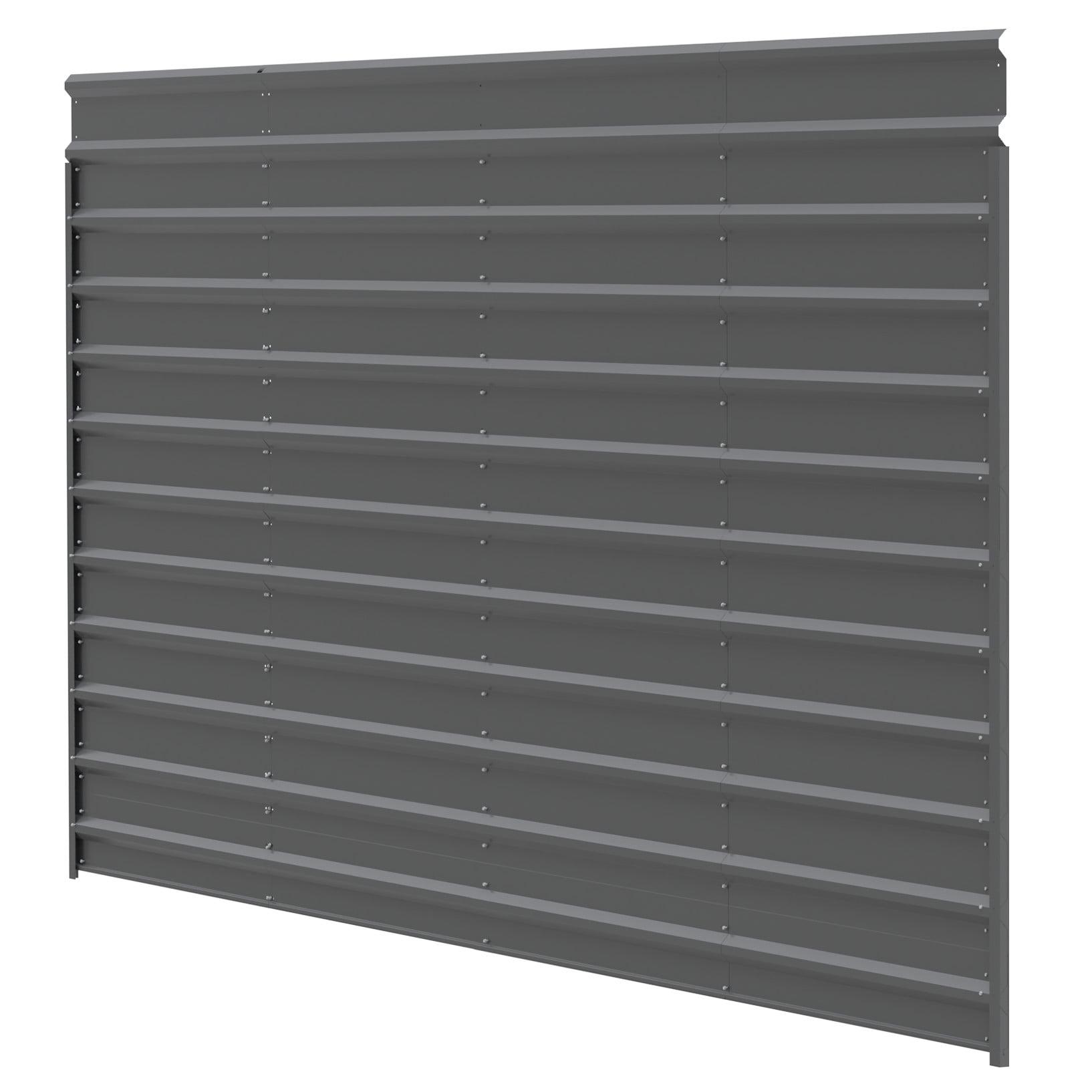 Arrow Arrow Black Metal Side Wall for Canopy