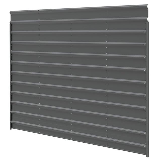Arrow Arrow Black Metal Side Wall for Canopy