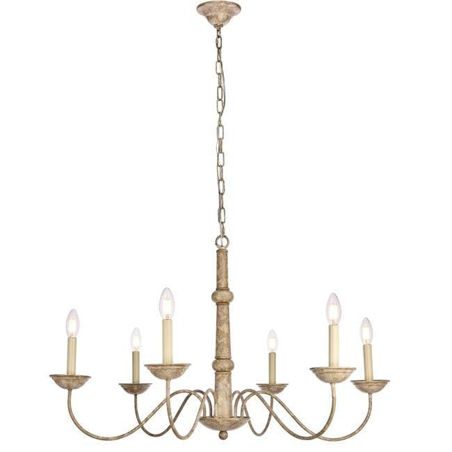 Kelly Clarkson Home Calando 6 - Light Dimmable Classic / Traditional Chandelier