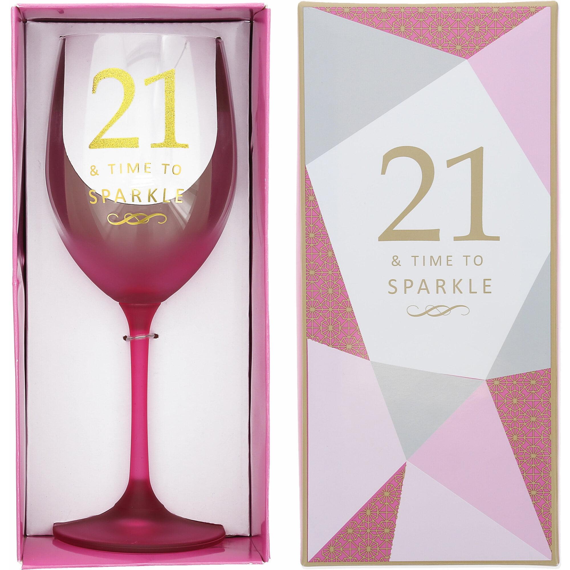 21 - Gift Boxed 19 oz Crystal Wine Glass