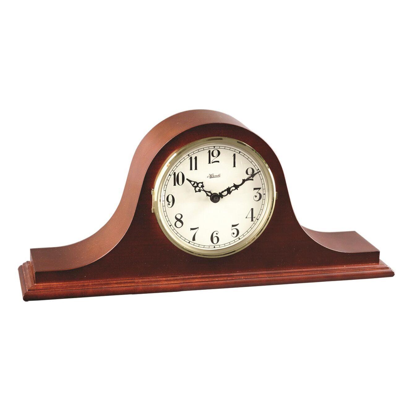 Cherry Wood Traditional Mantel Clock with Quartz Movement