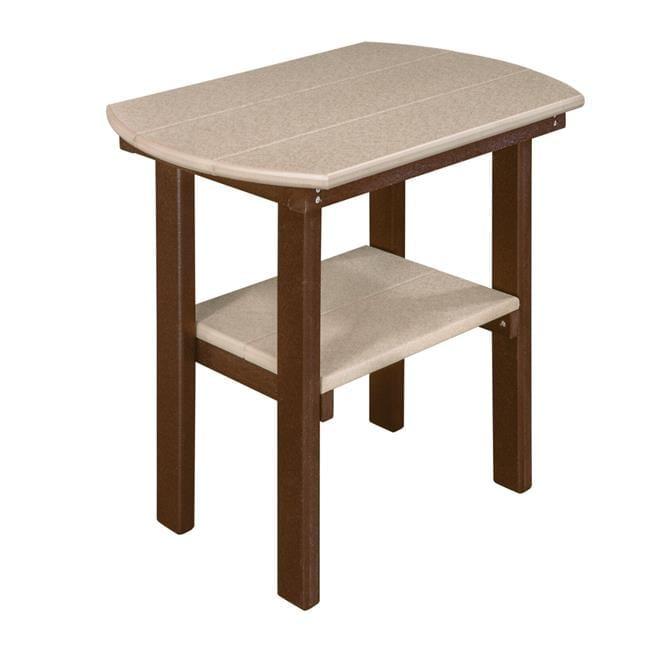 Hubert Oval Outdoor Side Table