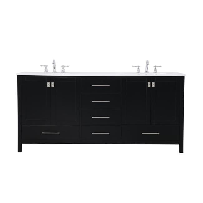 Lamborn 72'' Double Bathroom Vanity