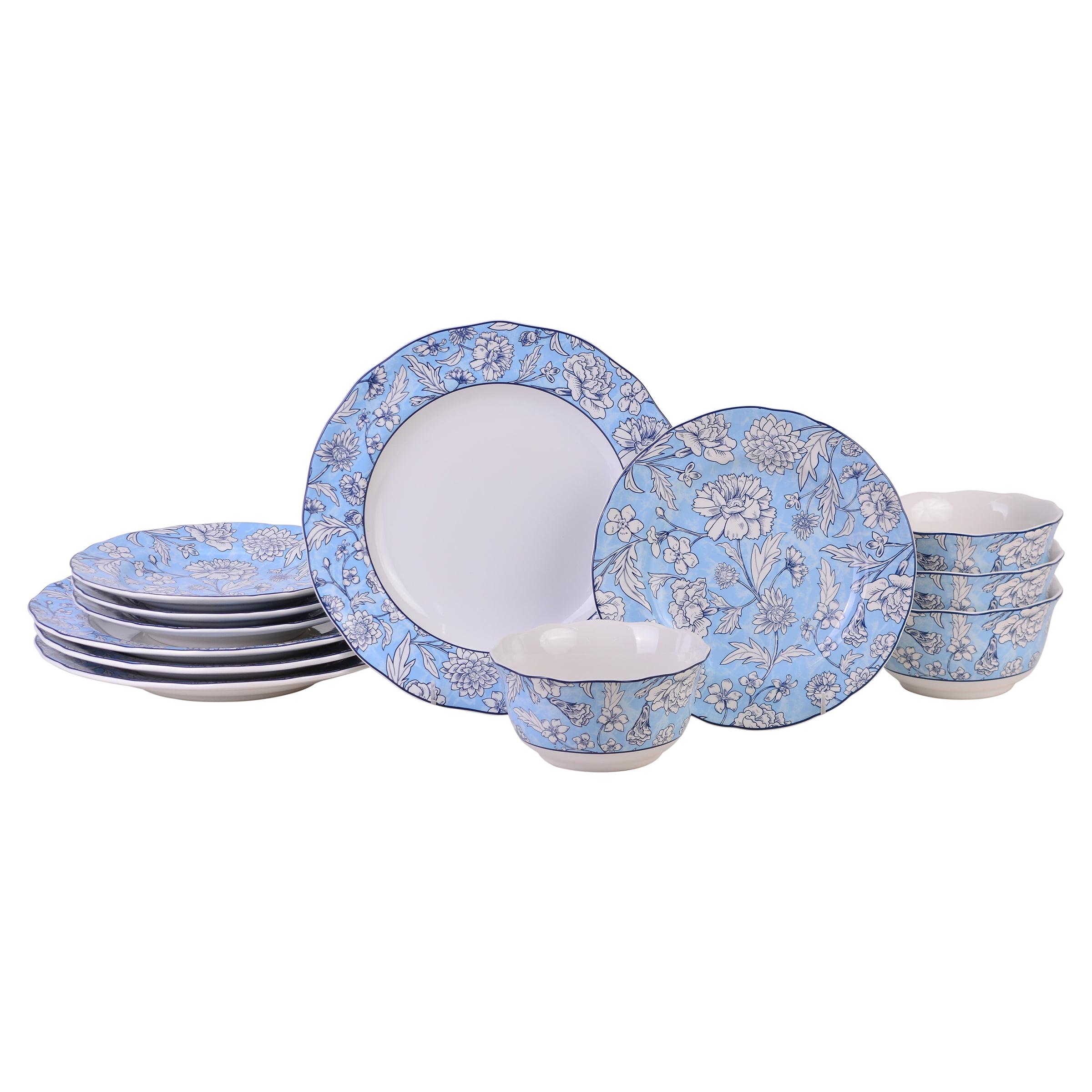 Cleremont Light Blue 12 Pc Dinnerware Set