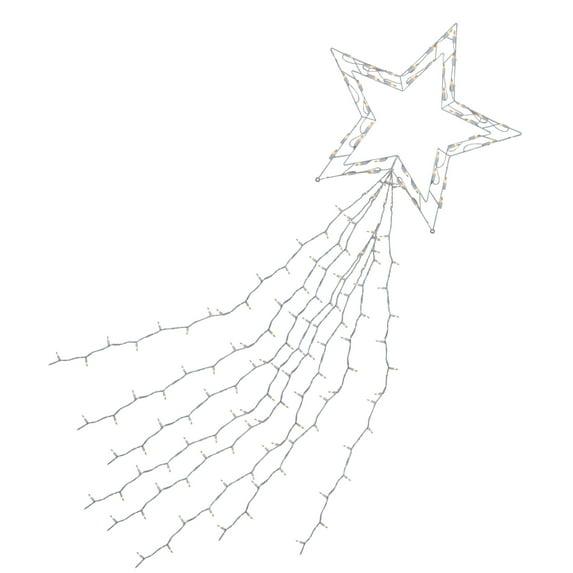 J. Hofert Co Lighted Shooting Star Outdoor Christmas Decoration - 22' - Clear Lights
