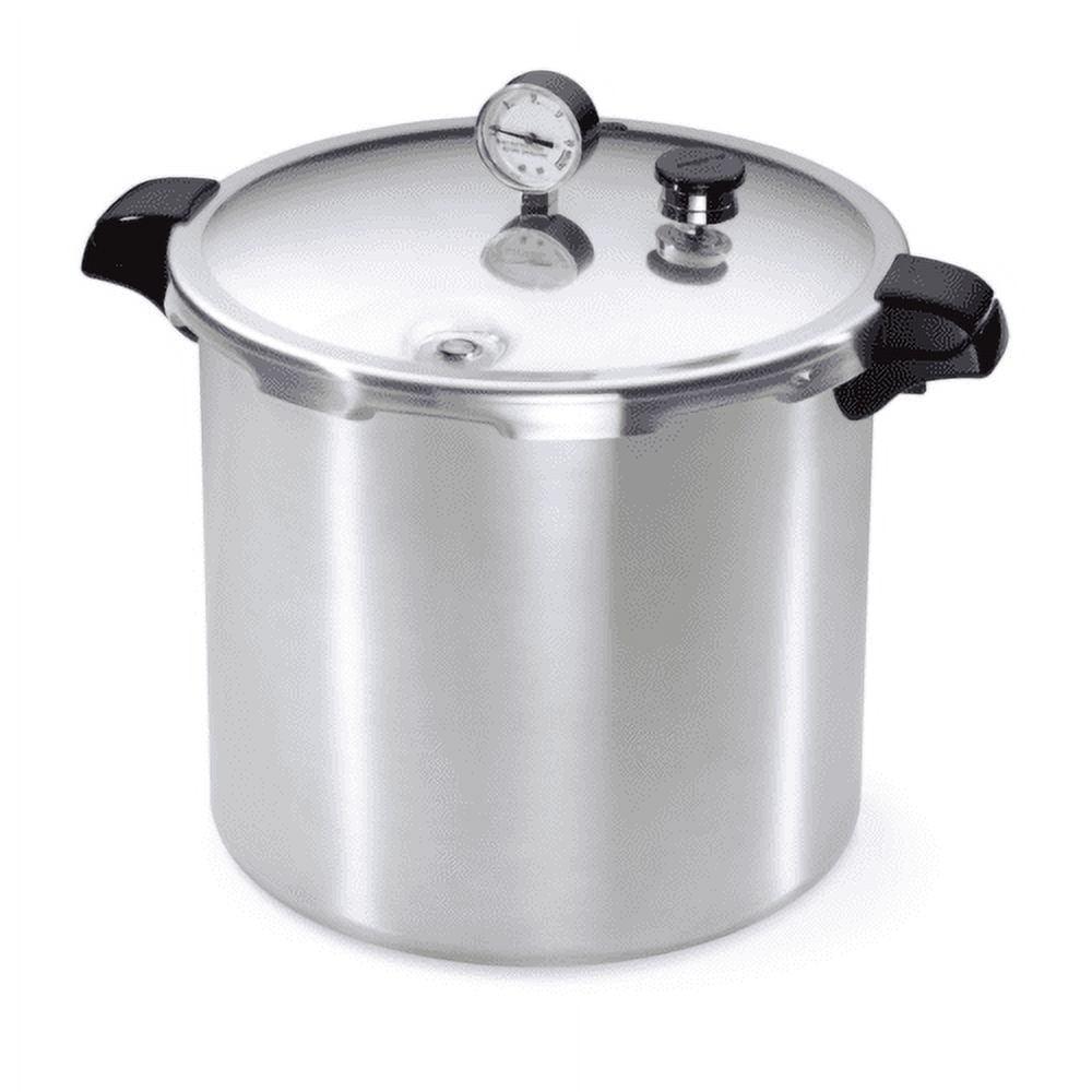 Presto 23-Quart Brushed Aluminum Pressure Cooker and Canner