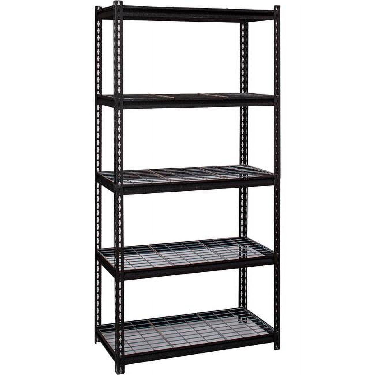 Poteau Metal Height -Adjustable Shelving Unit