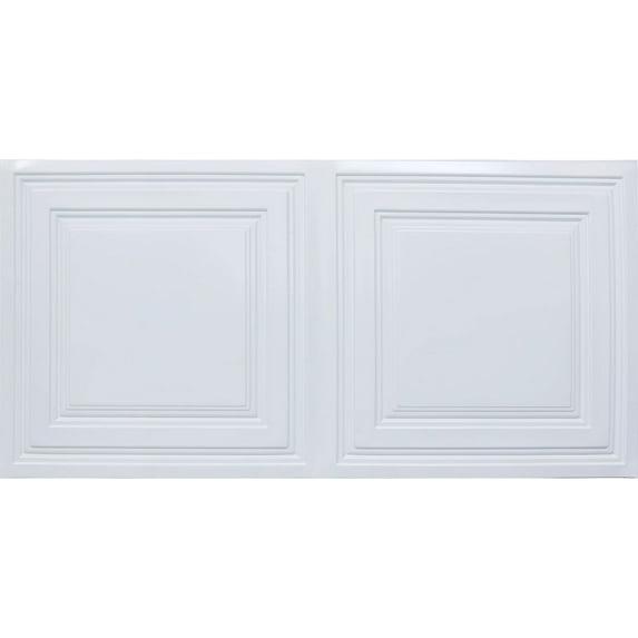 FromPlainToBeautifulInHours Economy Drop-In PVC Ceiling Tile (Set of 50)