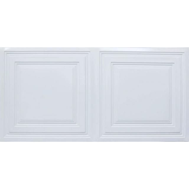 FromPlainToBeautifulInHours Economy Drop-In PVC Ceiling Tile (Set of 10)