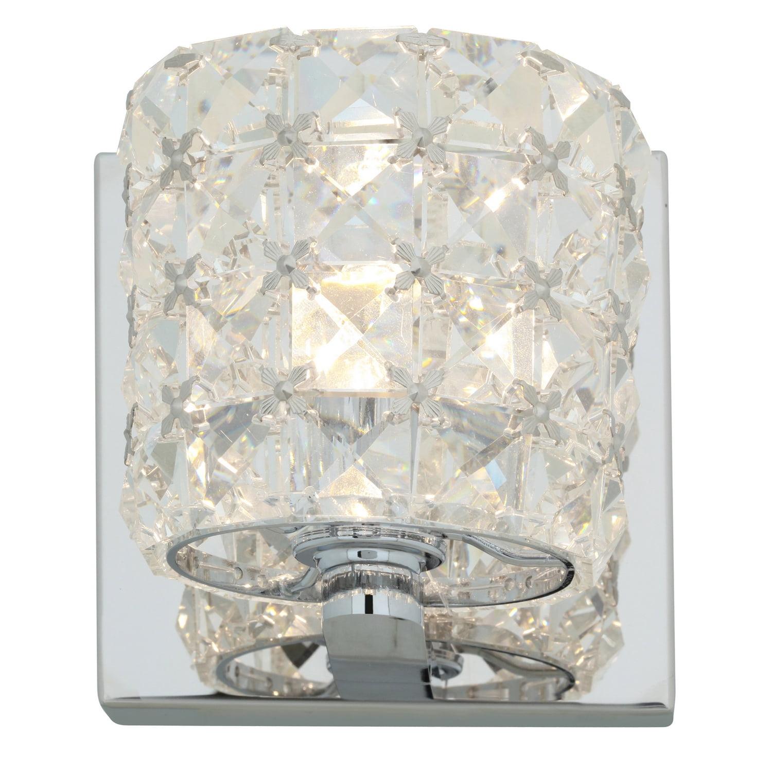 Chrome Dimmable LED Vanity Wall Light, 5"