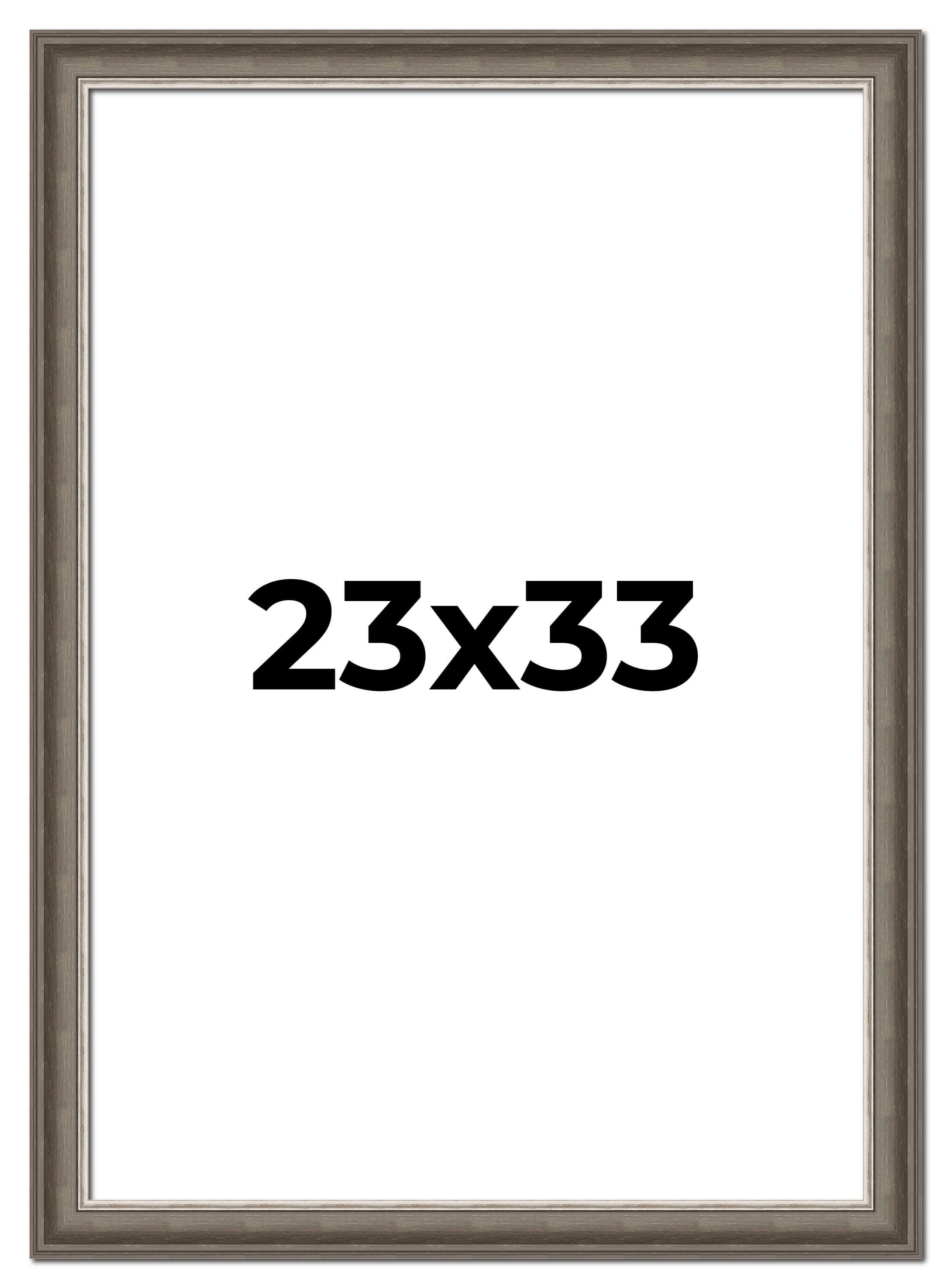 Charleston Black 23x33 Classic Wood Wall Frame