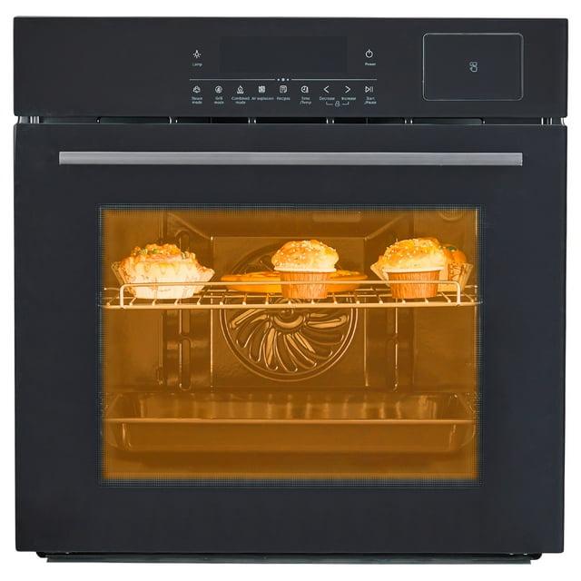 Yesurprise 2.5 Cubic Feet Electric Convection Oven with Soft Close Door