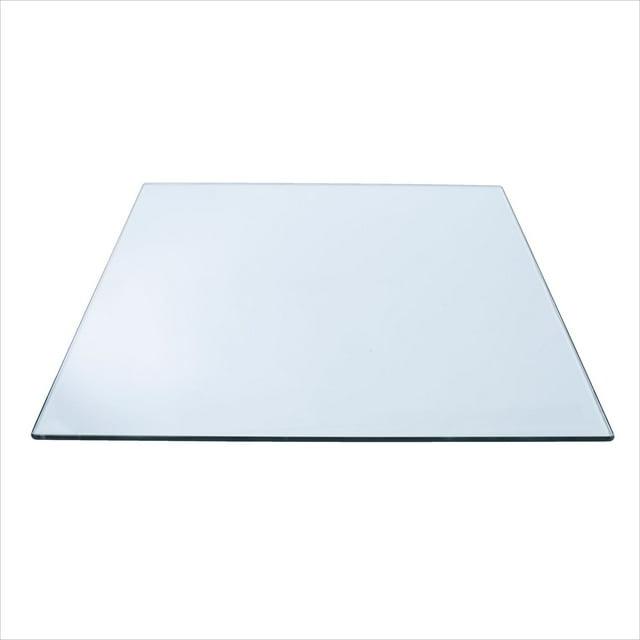 Spancraft 24" Inch Round 1/2" Thick Clear Glass Table Top with Beveled Edge and Tempered Glass, Replacement Glass Table Top, Great for Dining Tables, end Tables, and Outdoor Patio Table Tops or Table