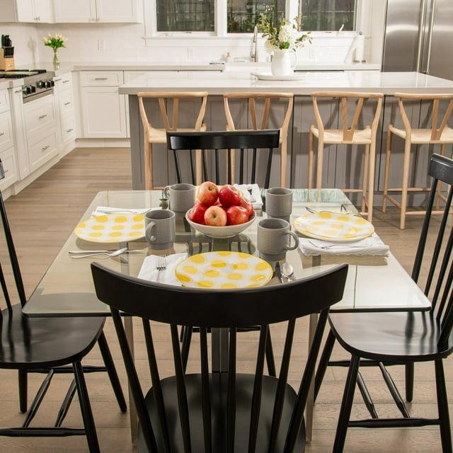 24" Square Clear Tempered Glass Table Top By Spancraft Glass