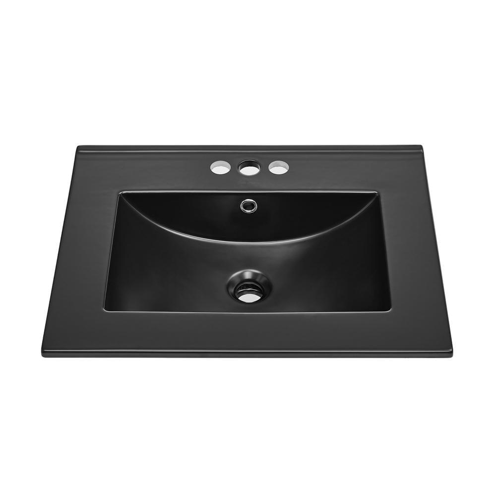 Ceramic 24" Single Bathroom Vanity Top