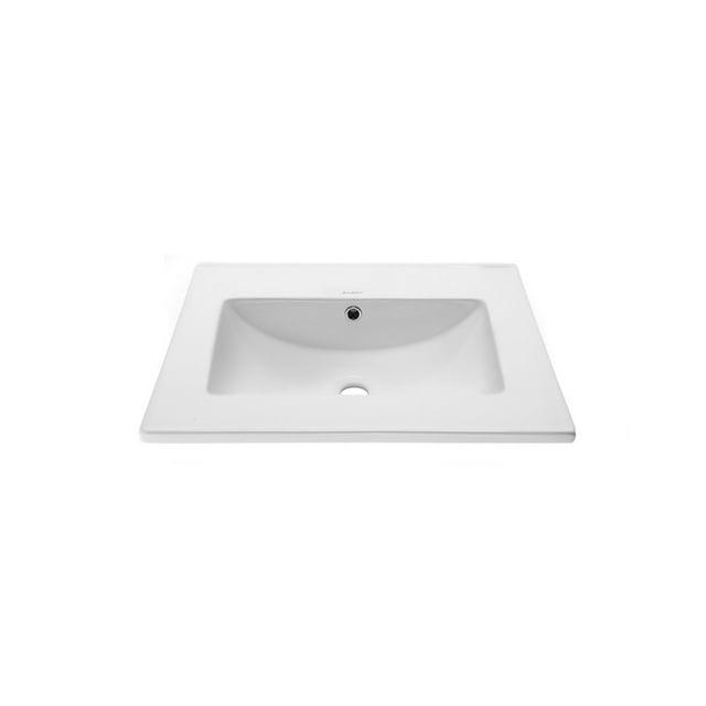 Swiss Madison 18.3 Single Vanity Top with Faucet Holes