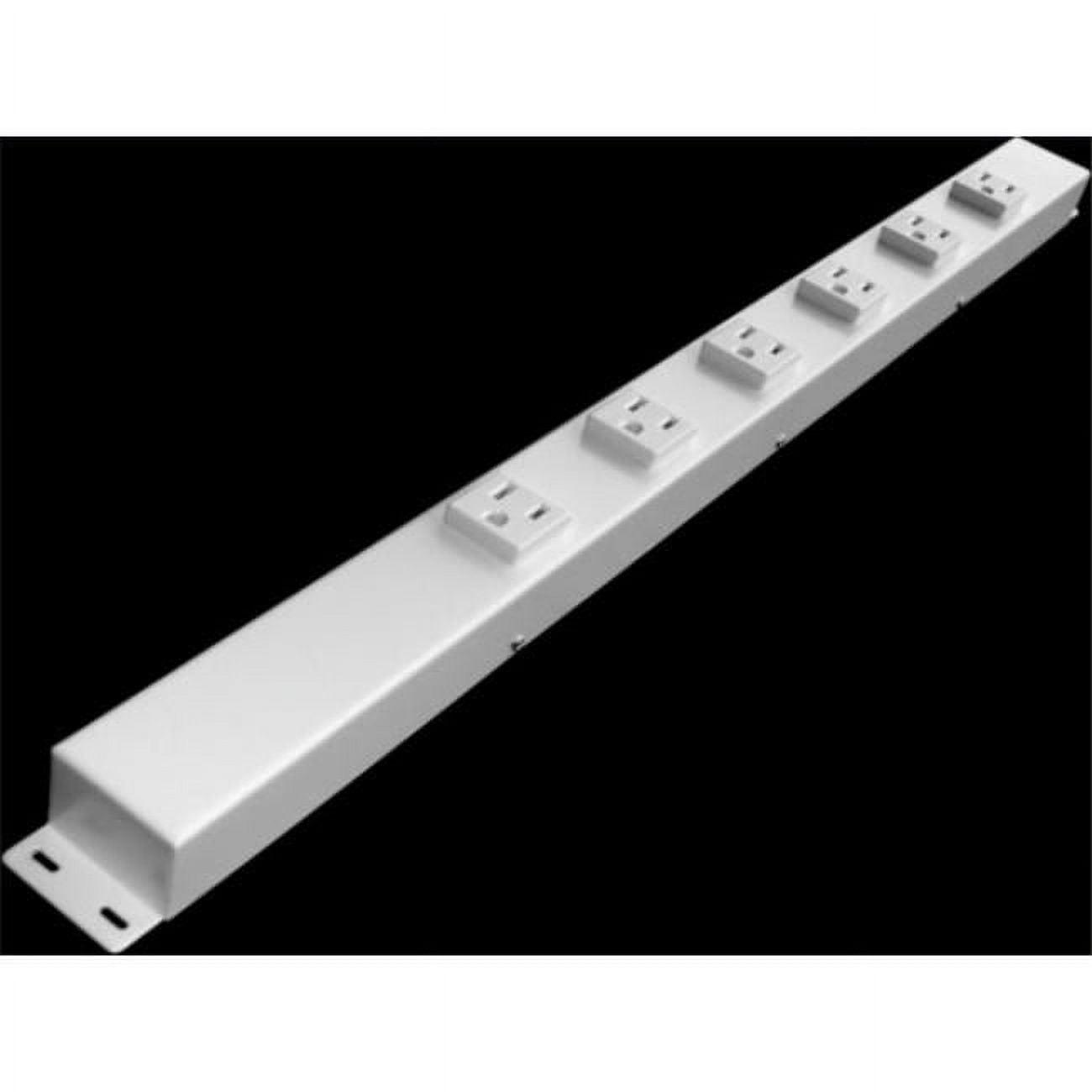 24 in. 6 TR Outlets Hardwired Power Strip