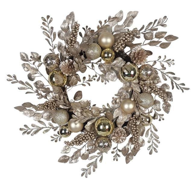Kurt Adler Faux Rattan 24'' Wreath