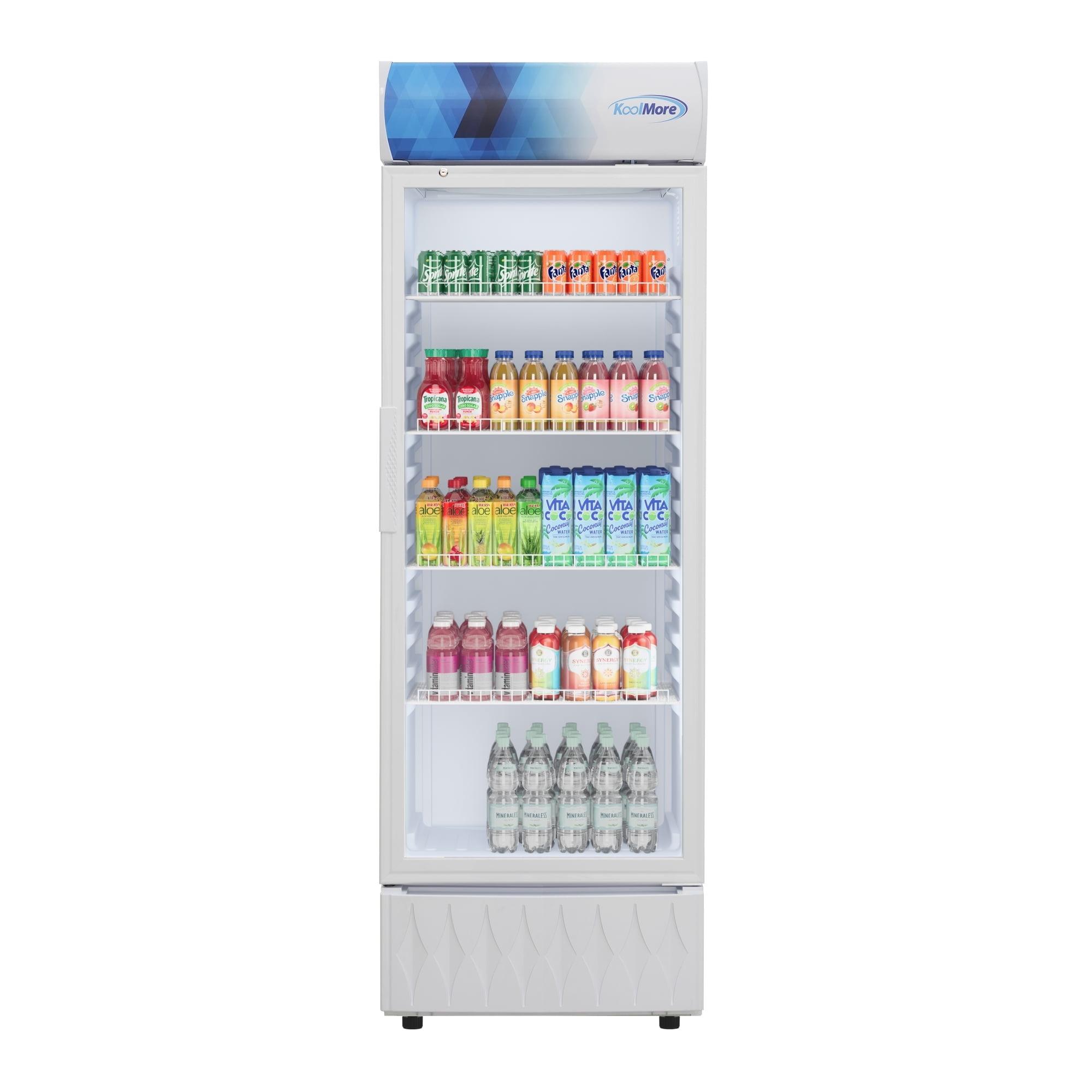 24 in. One-Door Commercial Merchandiser Refrigerator in White, 12 Cu. Ft. (KM-MDR-1GD-12CWH)