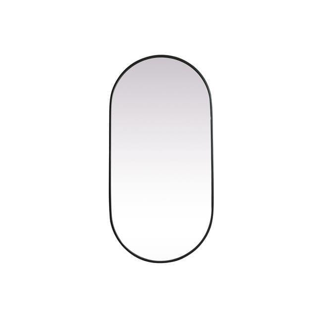 Elington Metal Oval Mirror