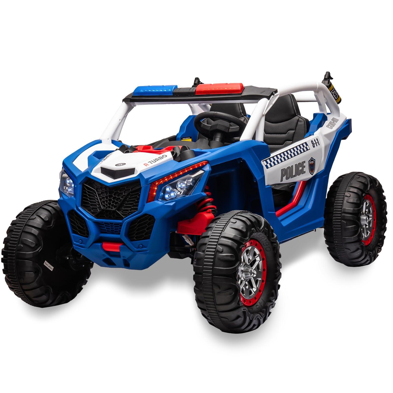 24V 2 Seater Kids Ride on UTV Car w/Remote Control, 4WD Powerful Electric Vehicle