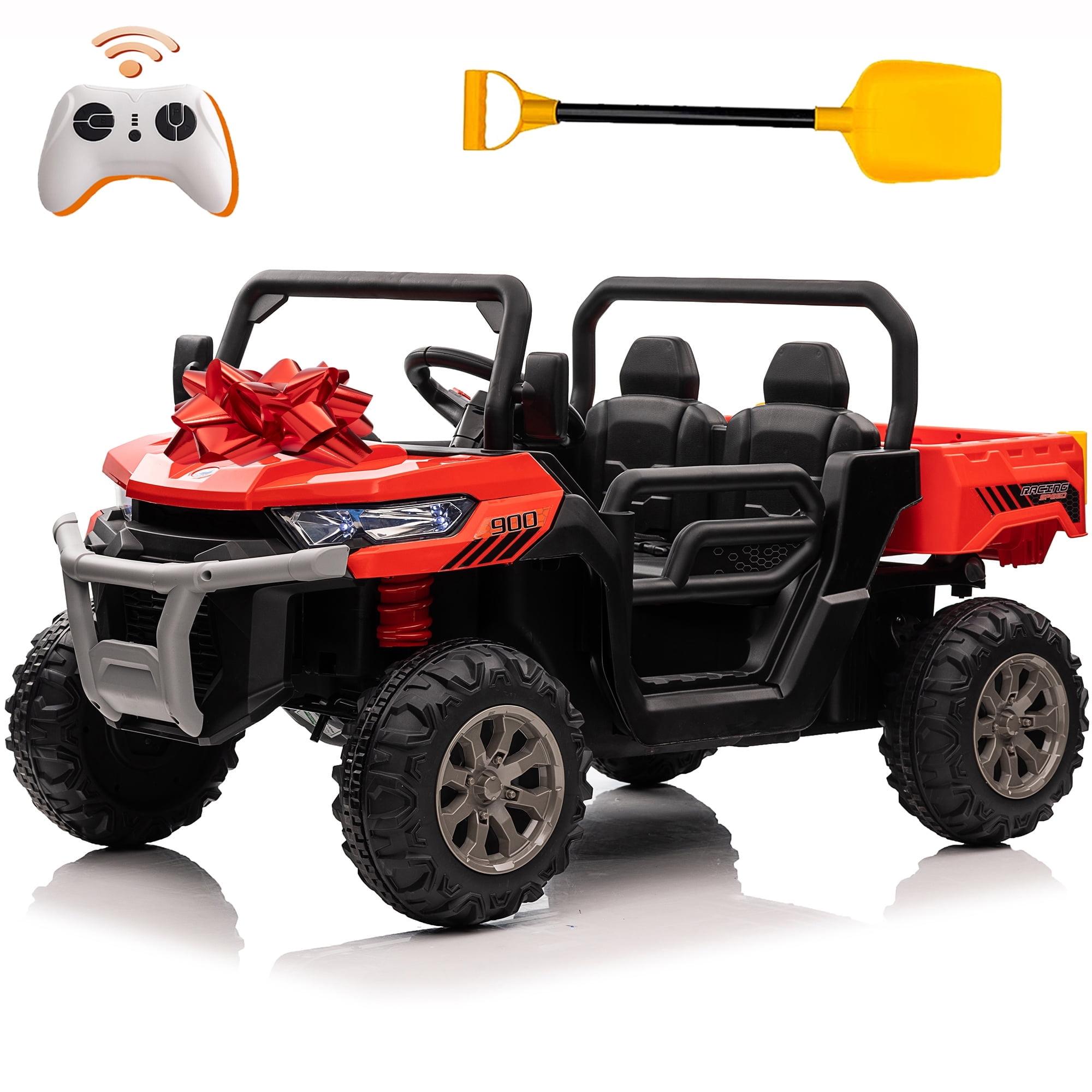 Himimi Delia Himimi 24 Voltage  Ride On Dump Truck, 2 Seater Kids UTV with Electric Dump Bed, Remote Control