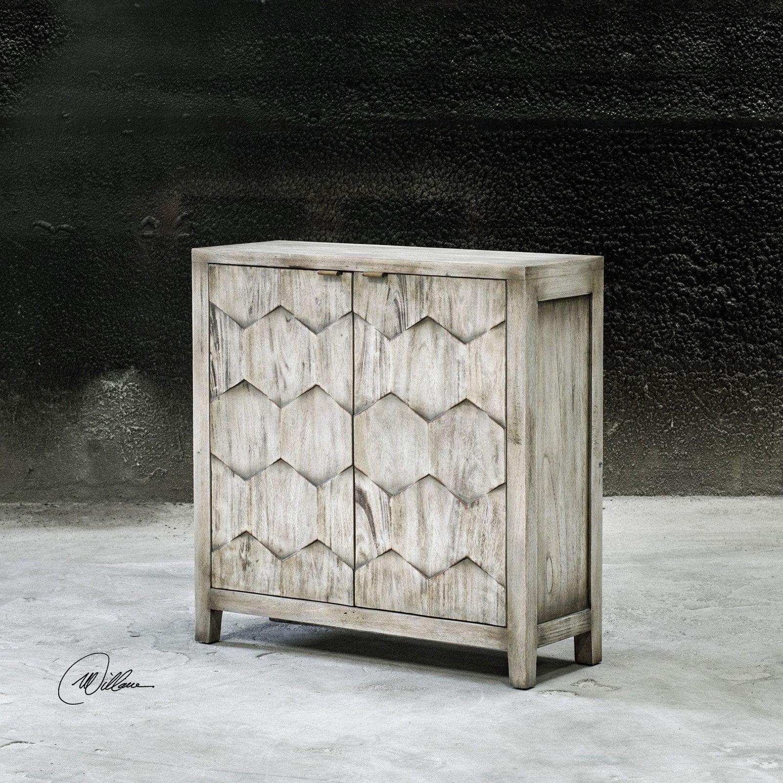 Blancheville Solid Wood Storage Cabinet