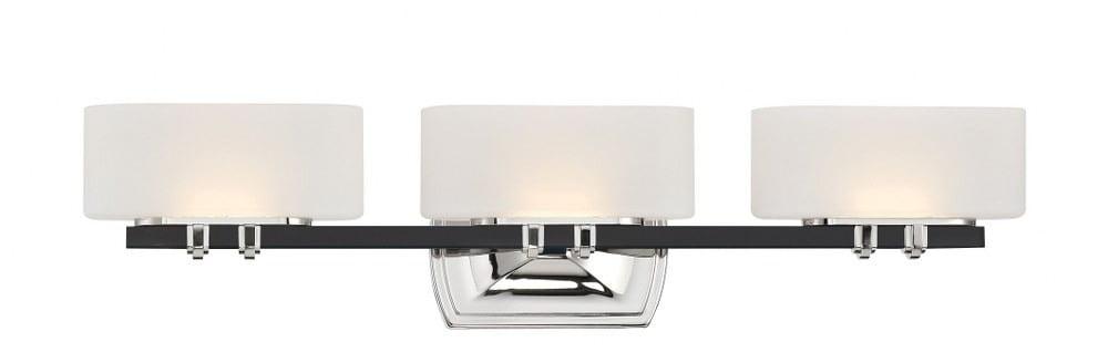 Latitude Run Ferrao Polished Nickel Led Vanity Light