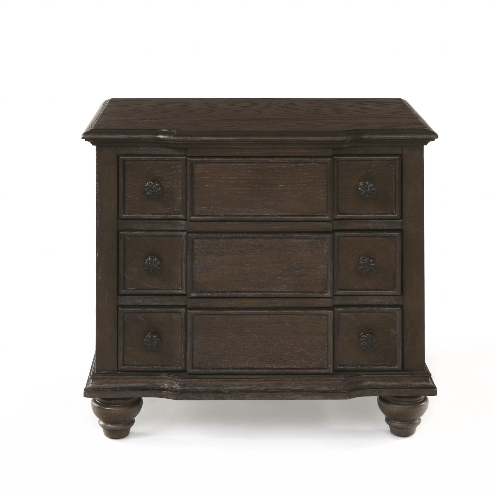 22" Baudouin Nightstand Weathered Oak - Acme Furniture