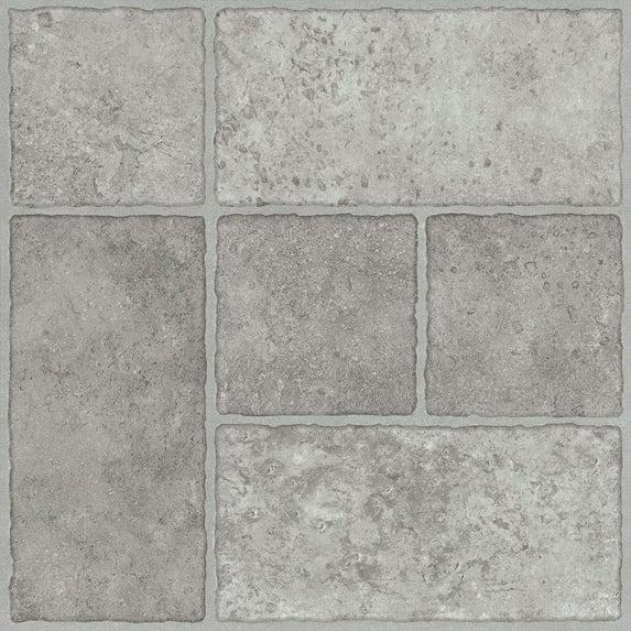 Trafficmaster Peel N' Stick Tile 12 In. X 12 In. Bodden Bay Grey 1.65Mm (0.065 In.) / 30 Sq. Ft. Per Case
