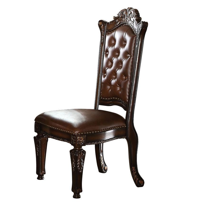 Vendome Faux Leather Upholstered Side Chair