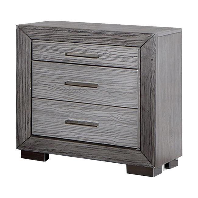 Benjara Reno 26'' W Solid Wood Nightstand