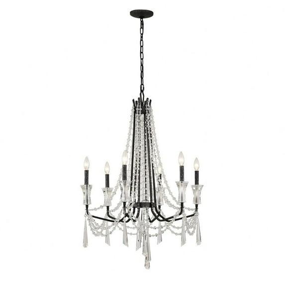 Varaluz Barcelona 6 - Light Dimmable Classic / Traditional Chandelier