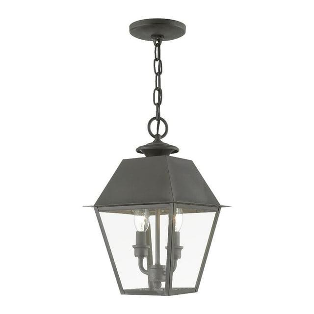 Livex Lighting Wentworth 2 - Light Pendant in  Charcoal
