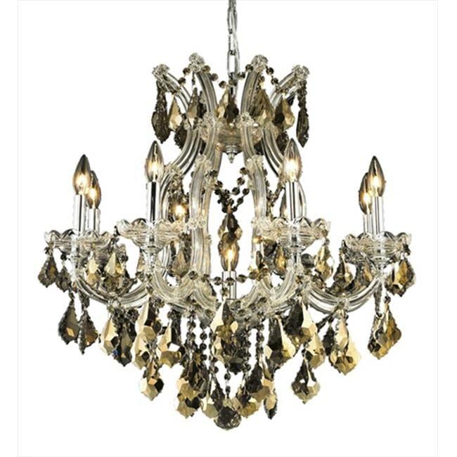 Elegant Lighting Maria Theresa 9 - Light Chandelier in  Chrome