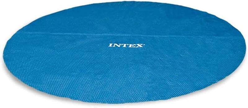 Intex Intex 29024E 16 Foot Above Ground Swimming Pool Solar Cover With Carry Bag, Blue
