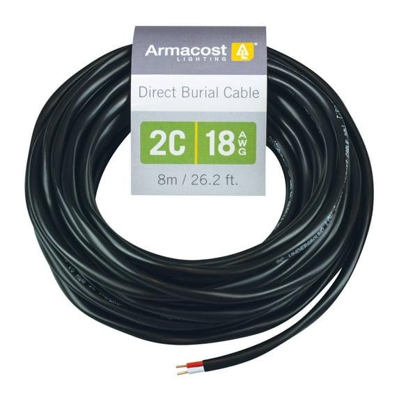2C 18AWG Direct Burial Cable