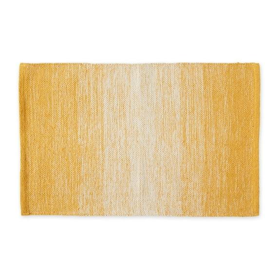 Design Imports Kristin Ombre Stripe Rug - Honey Gold - 2 X 3 Ft