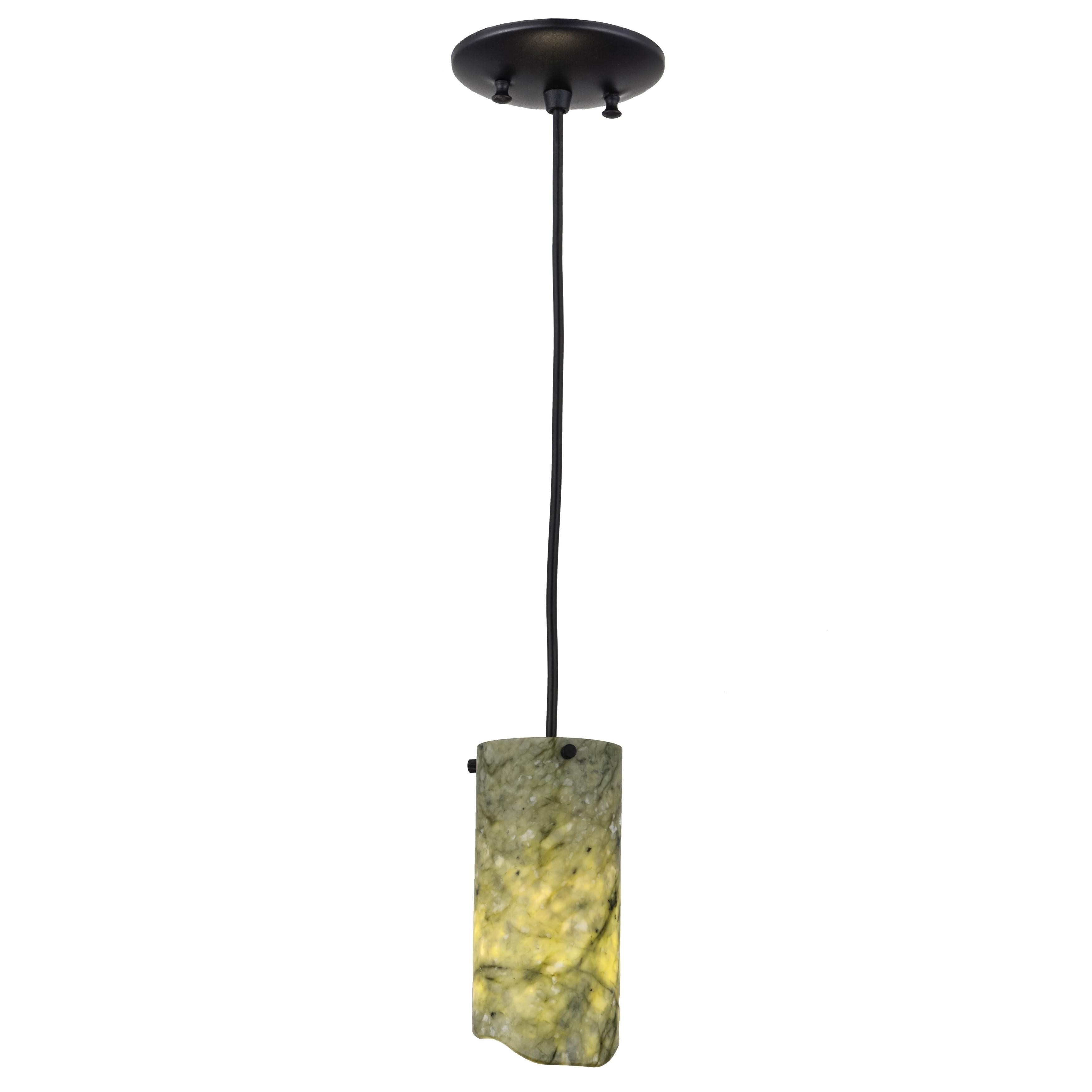 Rustic Lodge 1 - Light Black Single Pendant
