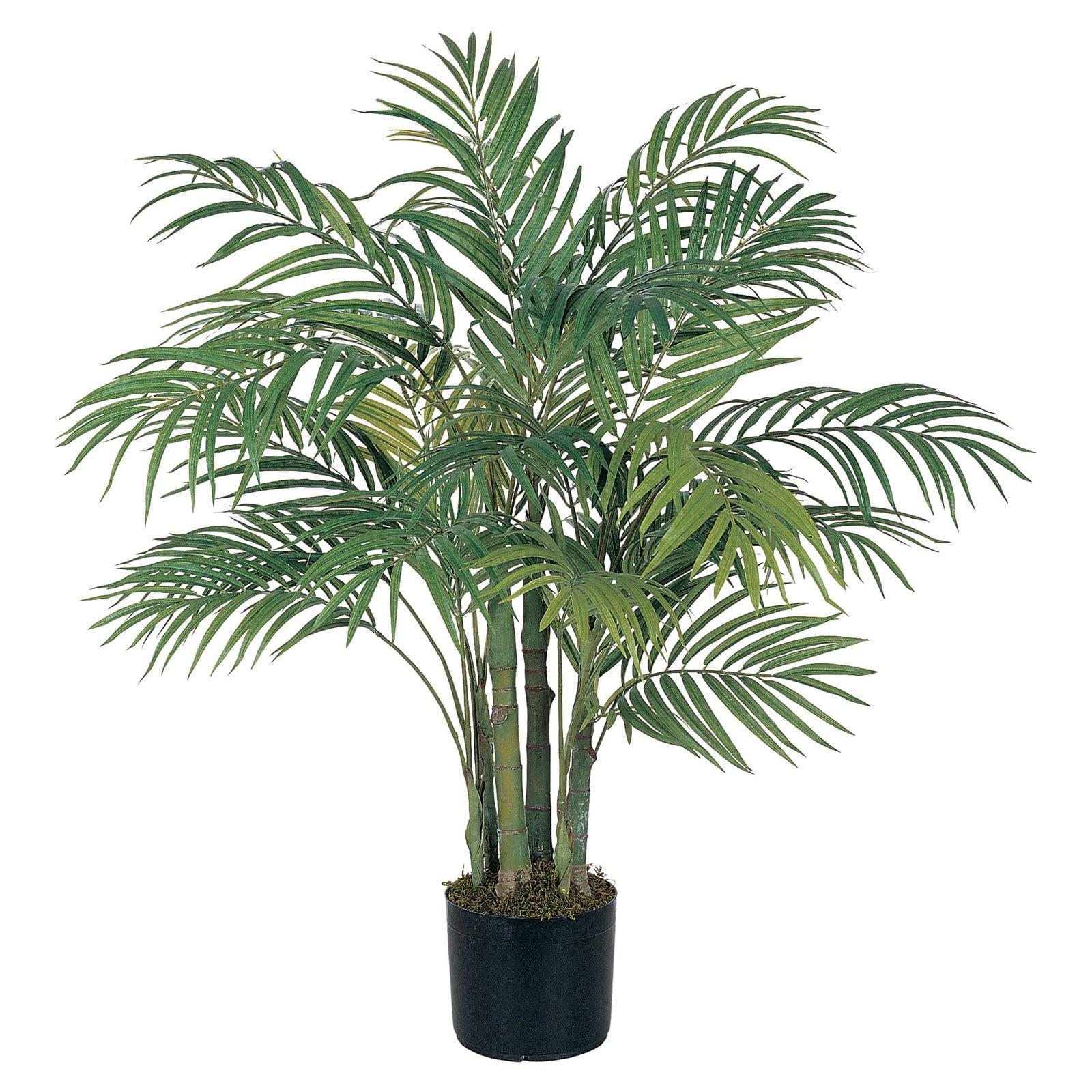 Nearly Natural 3-ft Areca Silk Palm Tree