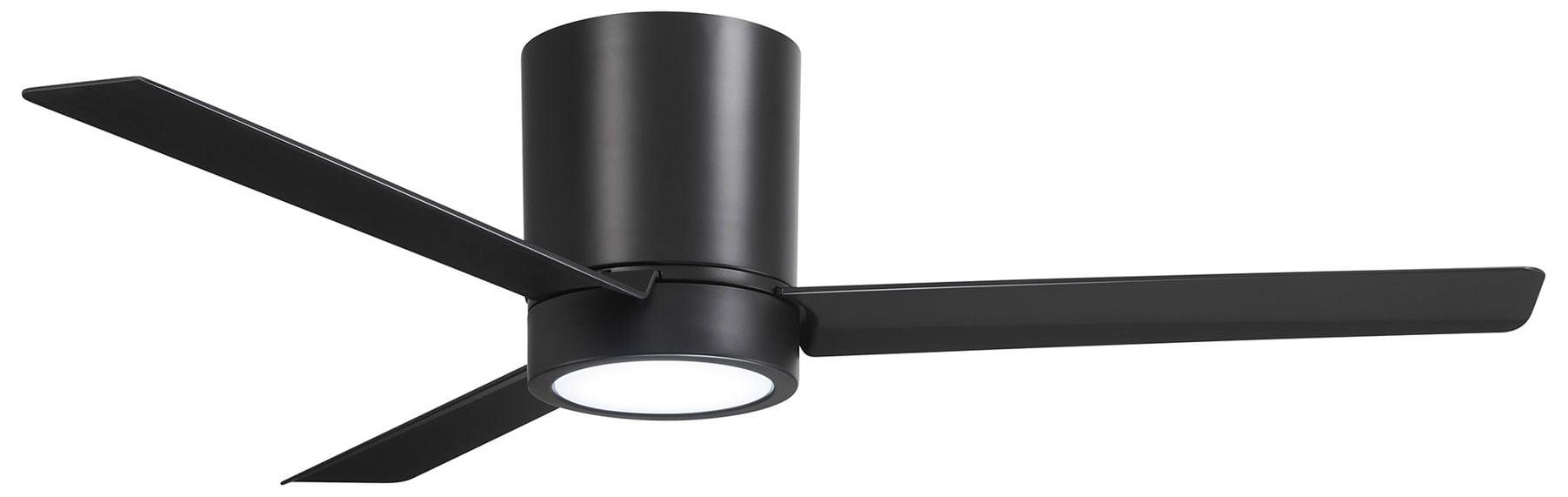 52'' 3 - Blade LED Propeller Ceiling Fan with Remote Control and Light Kit Included