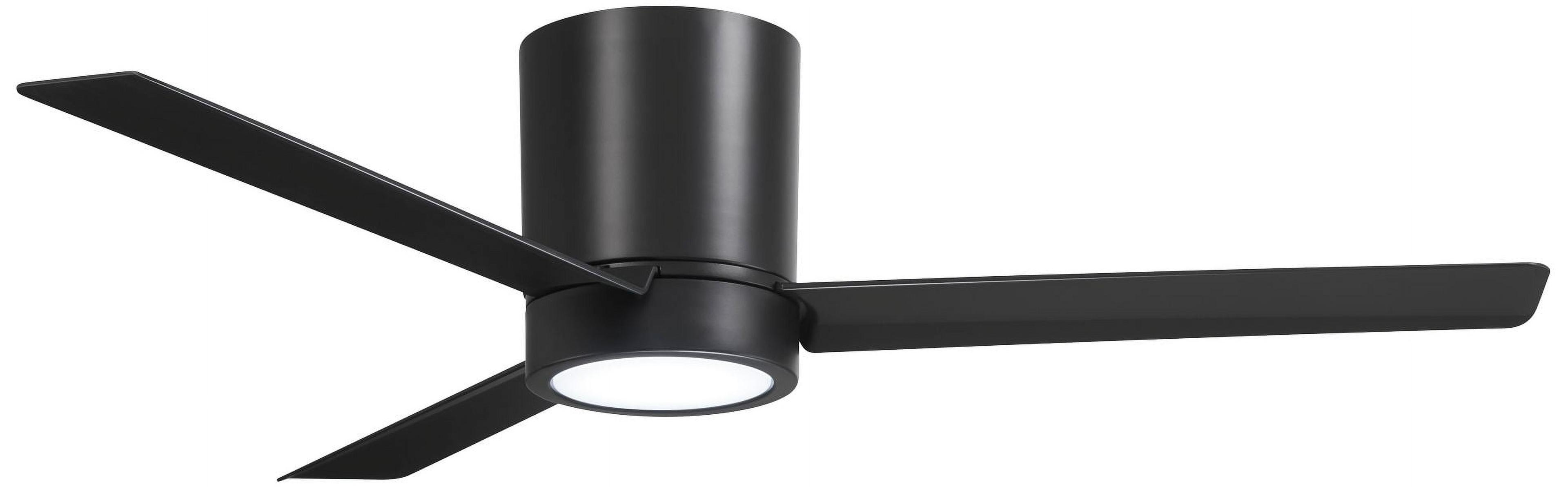 52'' 3 - Blade LED Propeller Ceiling Fan with Remote Control and Light Kit Included
