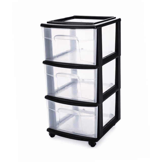 Homz Homz Plastic Drawer Medium Storage Container Tower