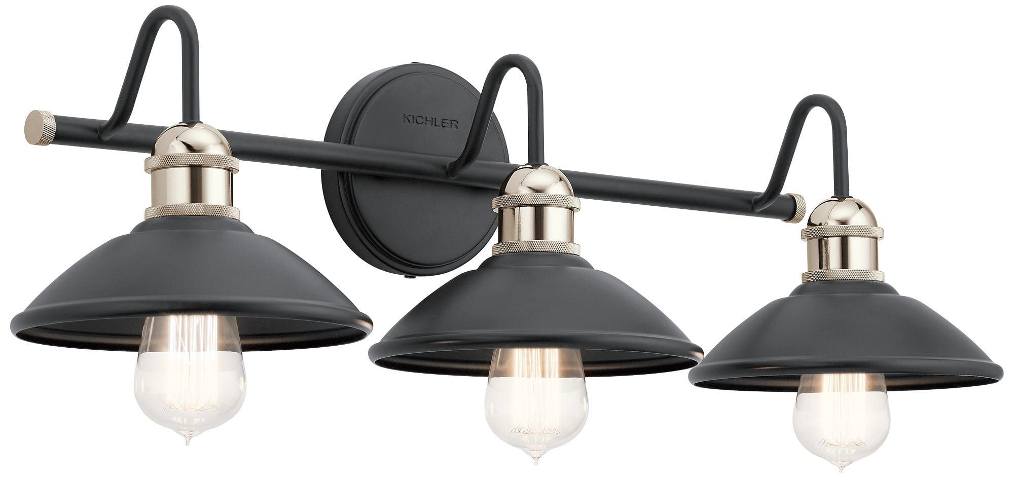 Kichler Lighting Clyde 3 - Light Vanity in  Black